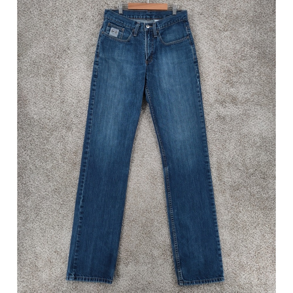 Cinch Silver Label Jeans Mens 30x38 Slim Straight MB98034 Western Cowboy Work